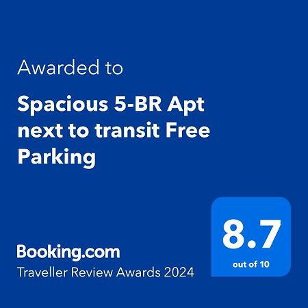 Spacious 5-Br Apt Next To Transit Free Parking Chicago Kültér fotó