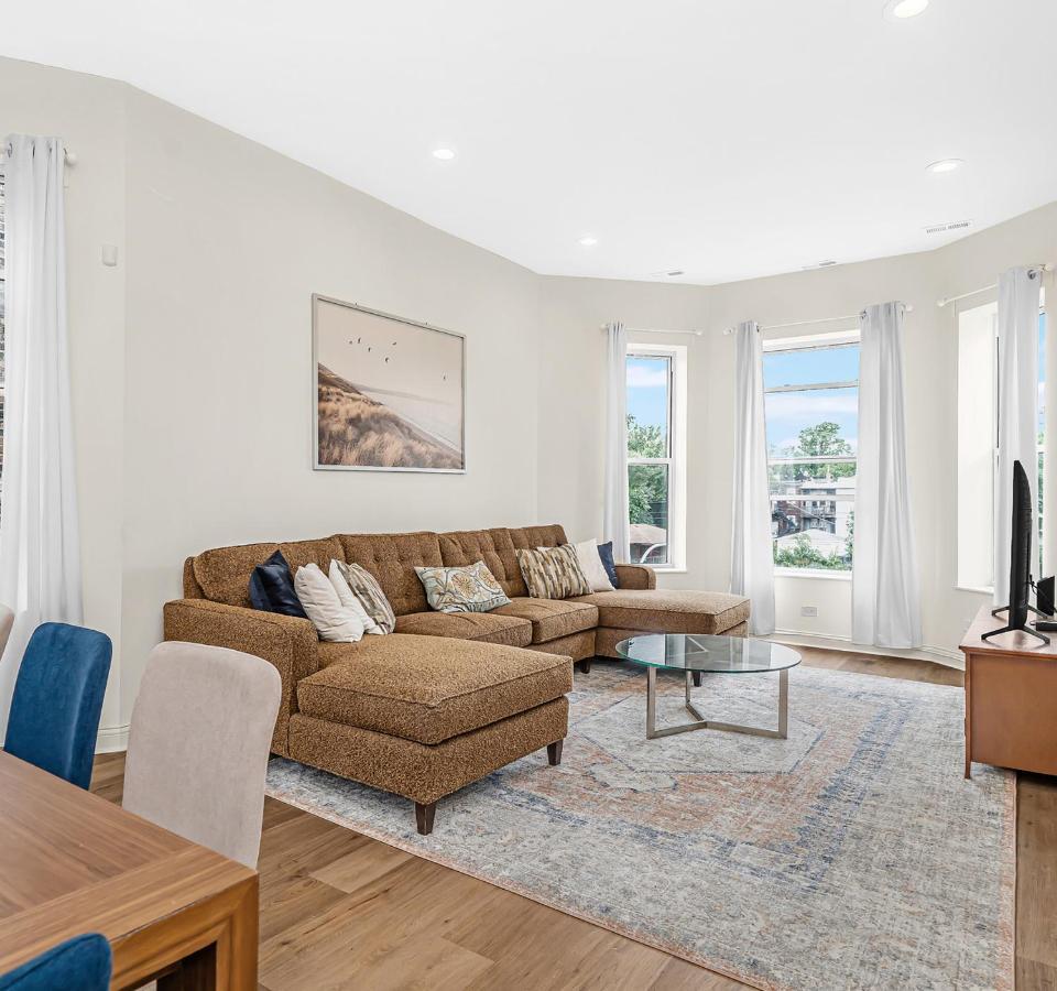Spacious 5-Br Apt Next To Transit Free Parking Chicago Kültér fotó